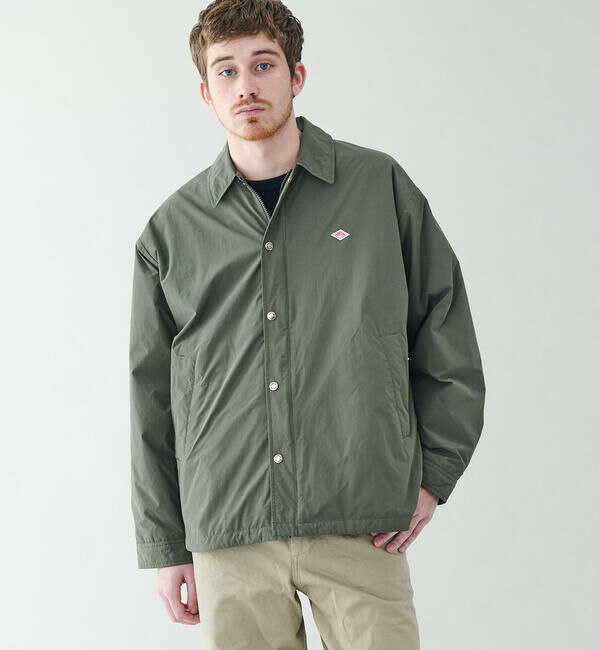 DANTON「DANTON | 中綿 コーチジャケット MEN」|ダウン|OLIVE