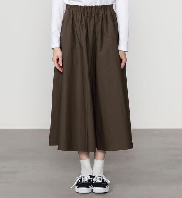 ORCIVAL「ORCIVAL | ウエストギャザースカート WOMEN」|スカート|