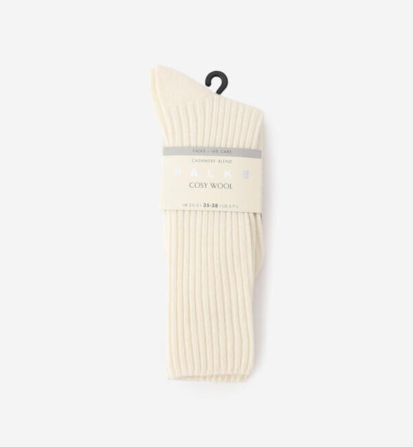 FALKE 「FALKE | 47080 COSY WOOL BOOT SOCKS WOMEN」|ソックス|OFFWHITE