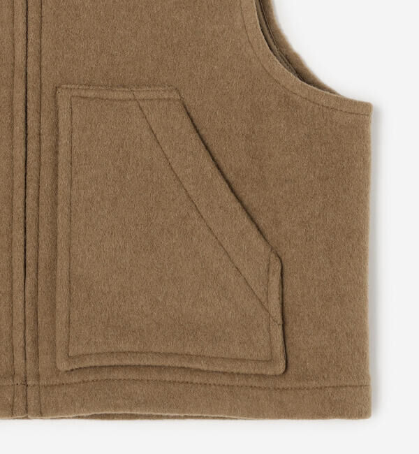  「UNFIL | 【LONDON TRADITION&times;UNFIL】ダブルフェイス ジップベスト WOMEN」|その他|