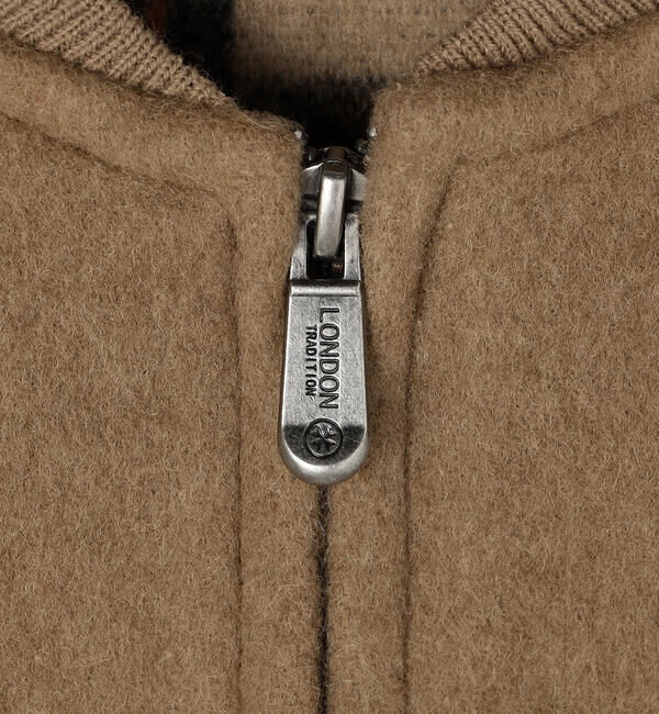  「UNFIL | 【LONDON TRADITION&times;UNFIL】ダブルフェイス ジップベスト WOMEN」|その他|