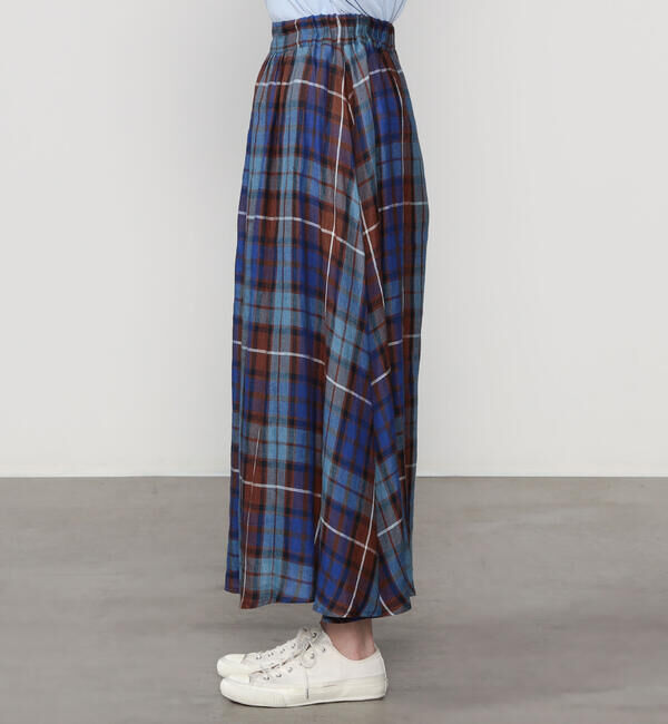 ONEIL OF DUBLIN「O'NEIL OF DUBLIN | リネン フレアロングスカート WOMEN」|スカート|