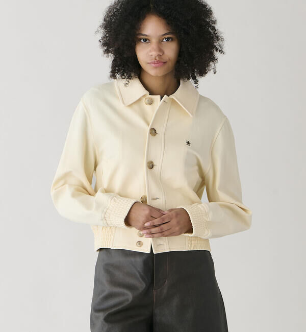 GYMPHLEX「Gymphlex | ツイルジャージー ショートブルゾン WOMEN」|その他|