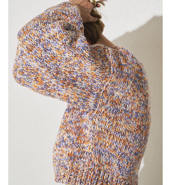 GEMINI「【GEMINI】ローゲージ2way MIXニット」|ニット・セーター|