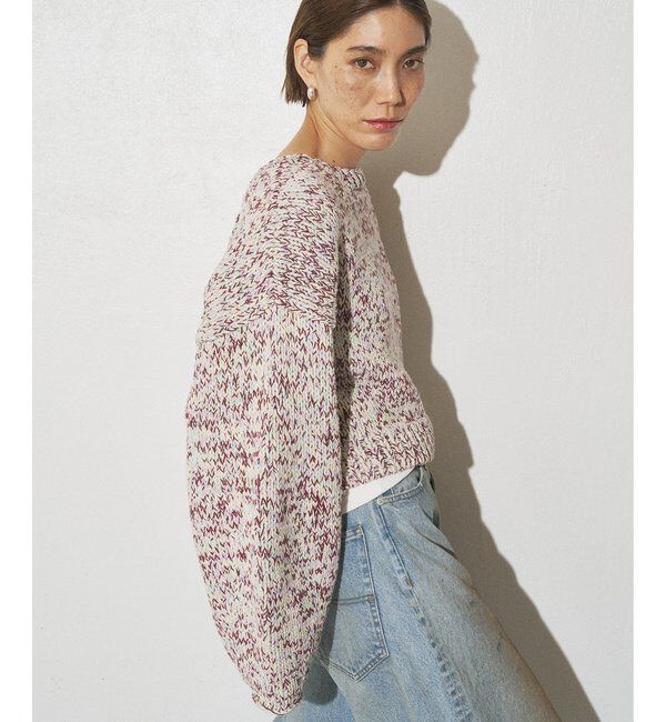 GEMINI「【GEMINI】ローゲージ2way MIXニット」|ニット・セーター|