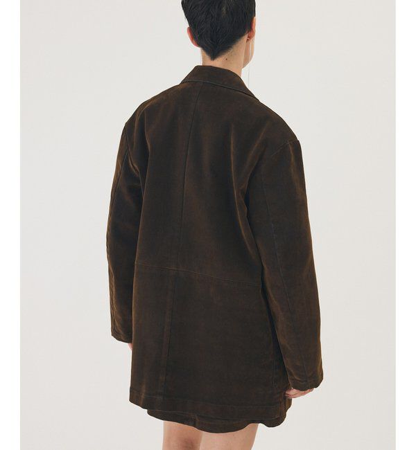 THE PAUSE「【THE PAUSE】フロッキーデニムジャケット」|デニムジャケット|