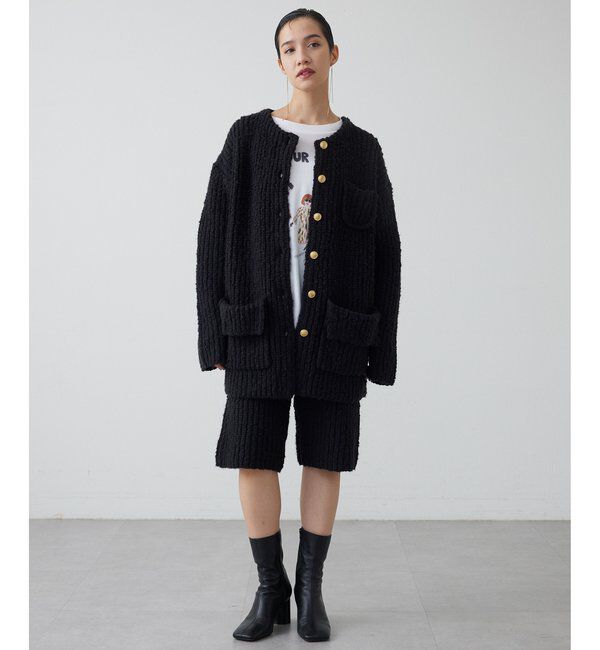  「【THE PAUSE】ニットハーフパンツ」|チノ|