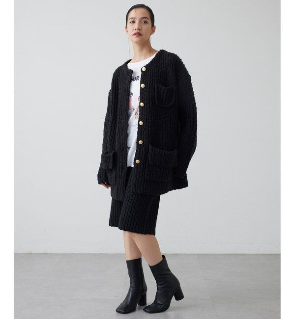  「【THE PAUSE】ニットハーフパンツ」|チノ|