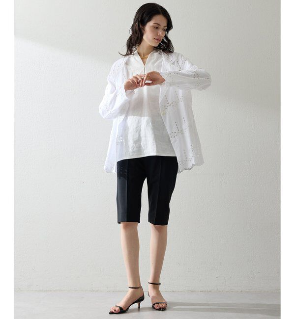  「ハーフストレッチパンツ」|チノ|