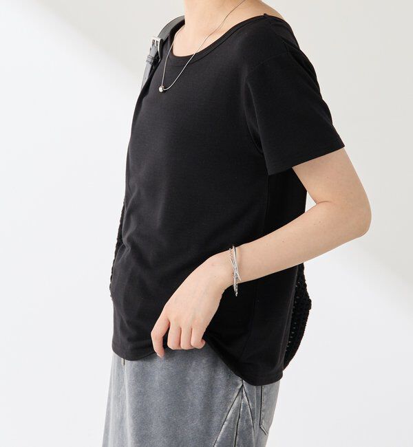  「Q.anos レイヤードTシャツ」|Tシャツ・カットソー|