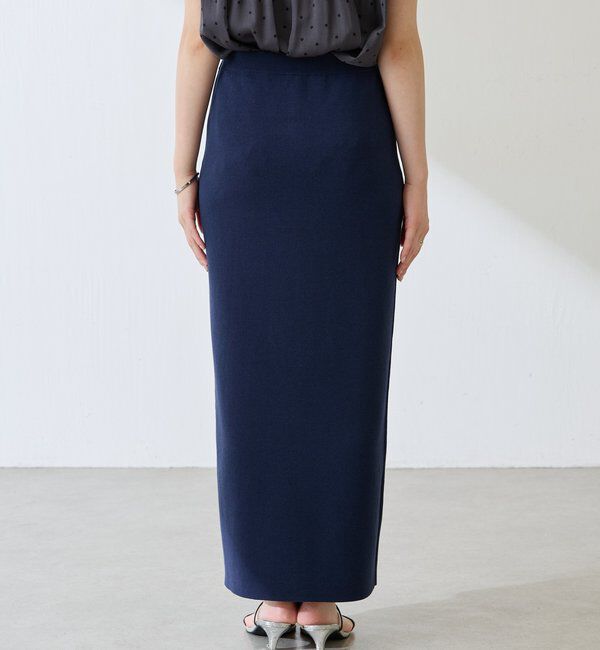  「【前後2WAY】センターボタンニットスカート」|スカート|