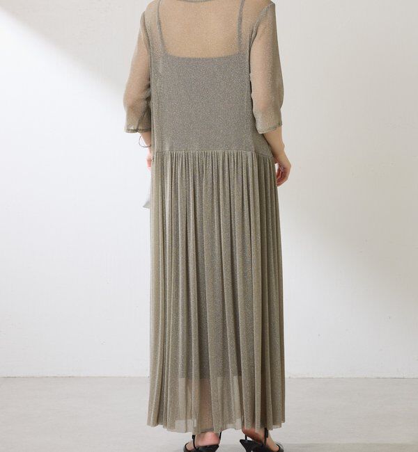  「チュールギャザーワンピース」|ワンピース|