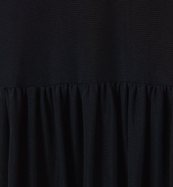  「チュールギャザーワンピース」|ワンピース|