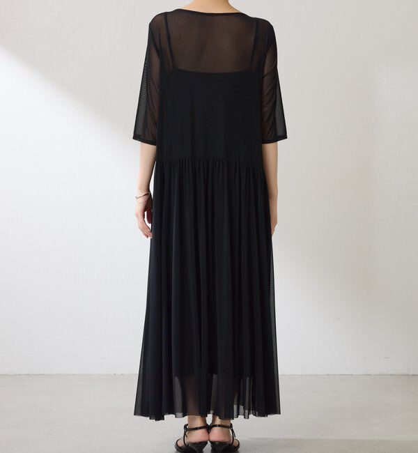 「チュールギャザーワンピース」|ワンピース|