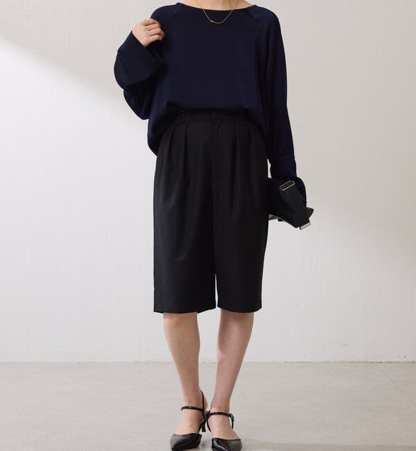  「2タックハーフパンツ」|チノ|