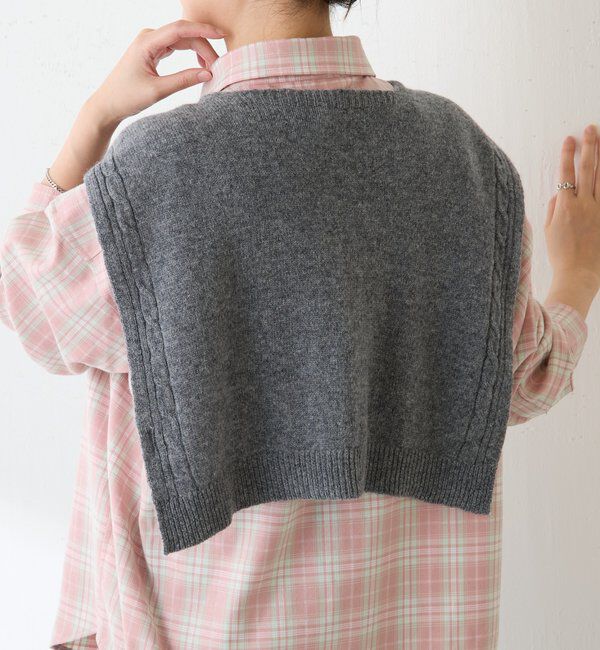  「【PAPILLONNER/パピヨネ】アレンジニットストール」|マフラー|