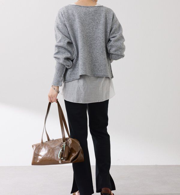  「2WAYヘンリーネックニット」|ニット・セーター|