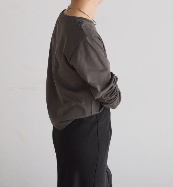  「plus soave ロゴロンT」|Tシャツ・カットソー|