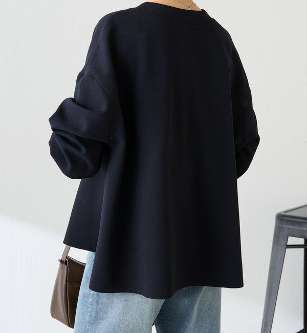  「《WEB限定/気温調整に◎》メタル釦ジョーゼットカーディガン」|Tシャツ・カットソー|