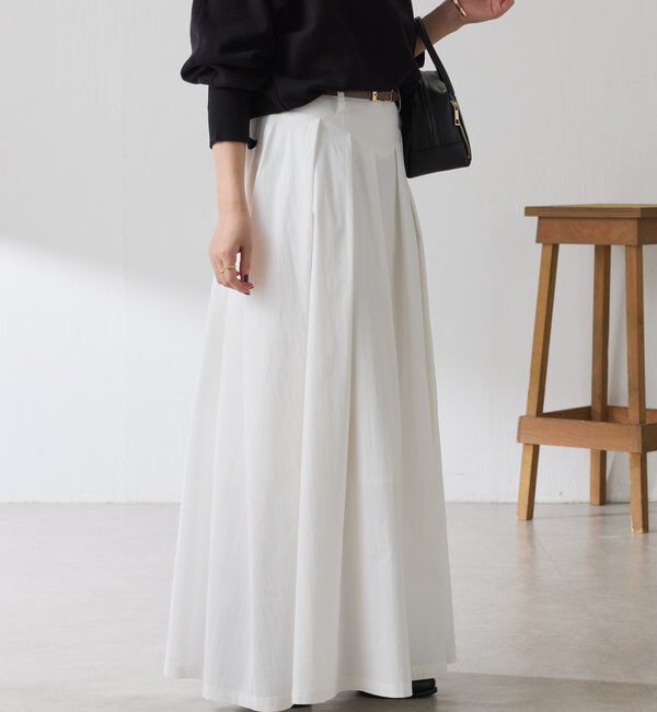  「ボリュームフレアスカート」|スカート|