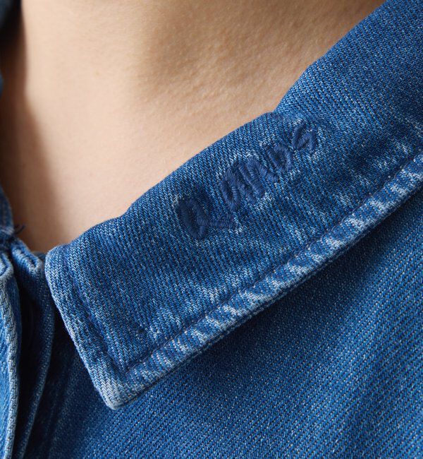  「Q.anos 2WAYデニムシャツ」|シャツ・ブラウス|