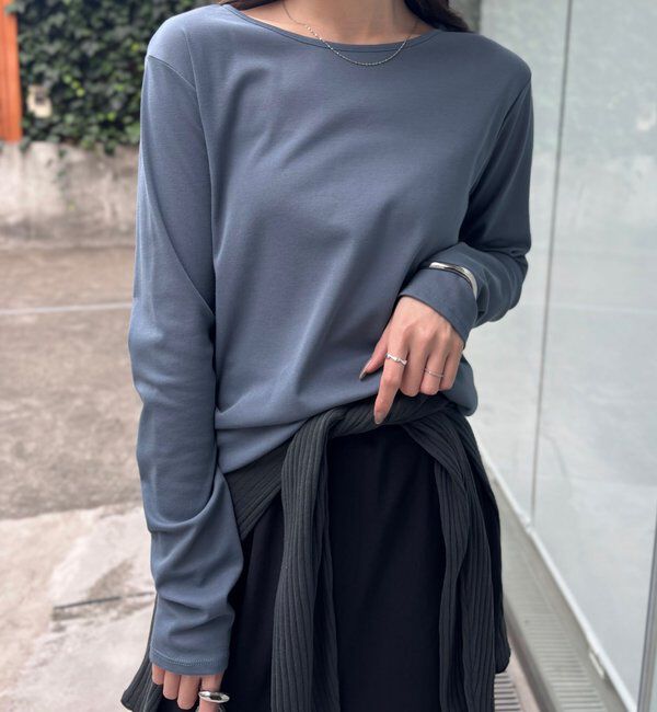  「ベーシックシアーロンT」|Tシャツ・カットソー|