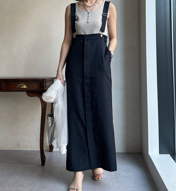  「スクエアニットタンク」|ニット・セーター|