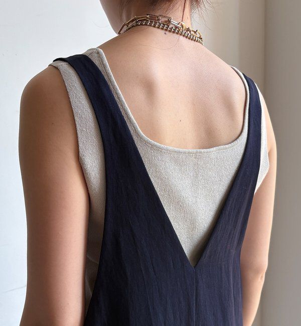  「【新色追加/前後2WAYで着られる】深Vワンピース」|ワンピース|