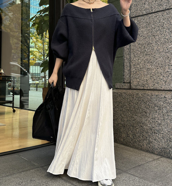  「パネルプリーツスカート」|スカート|