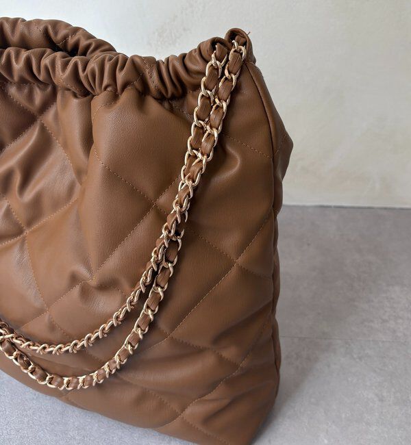  「キルティングチェーンショルダー」|トートバッグ|