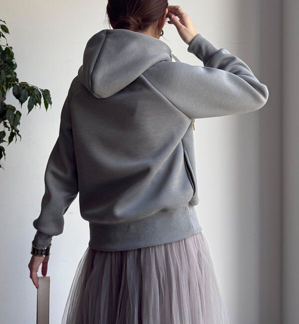  「プラムダンボールジップフーディー」|Tシャツ・カットソー|