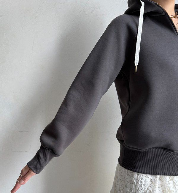  「プラムダンボールジップフーディー」|Tシャツ・カットソー|