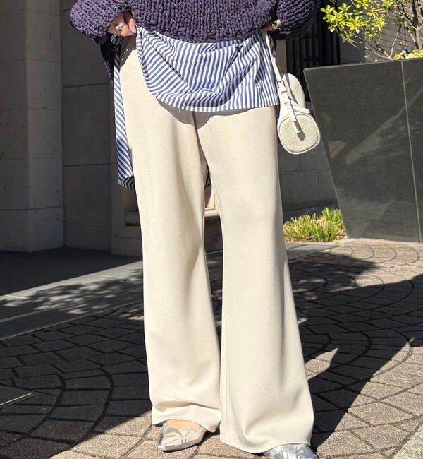  「バイヤスセミフレアパンツ」|チノ|