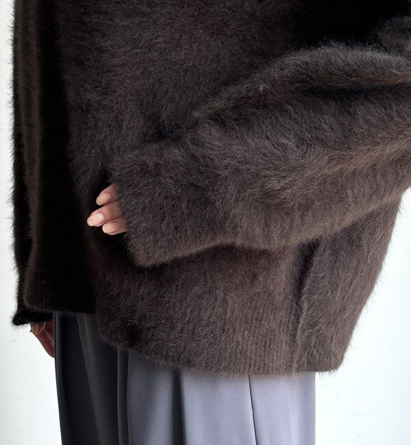  「ファーカシミヤプルオーバー」|ニット・セーター|