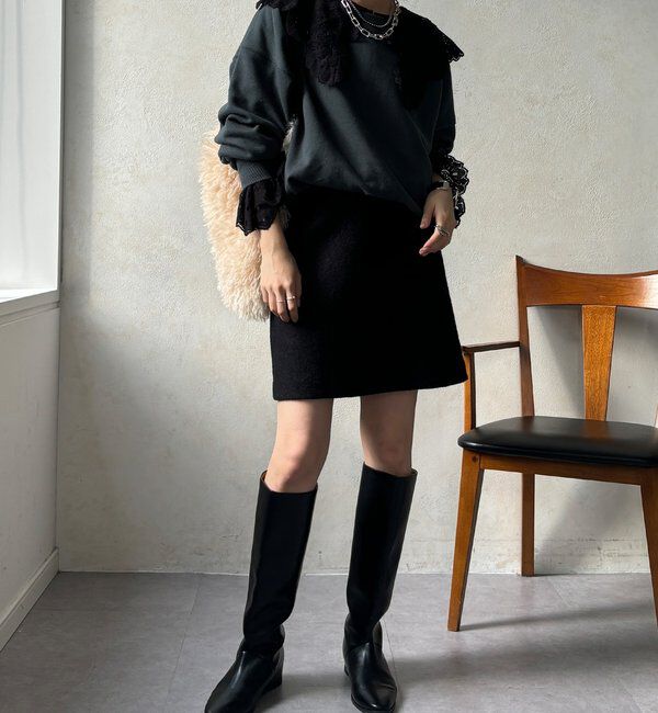  「レースカラーブラウス」|シャツ・ブラウス|