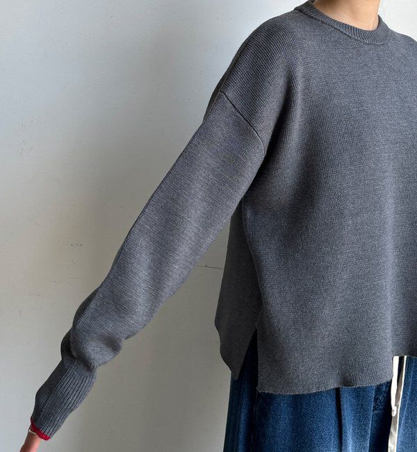  「【新色追加/WEB限定】フェザーロゴニット」|ニット・セーター|