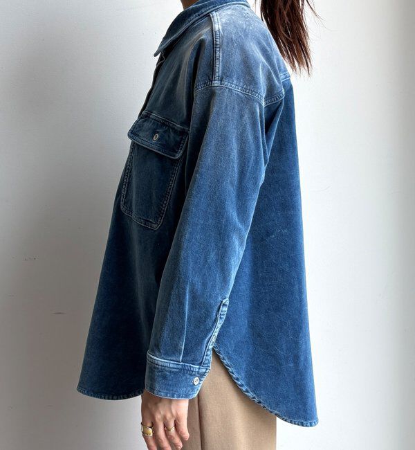  「別珍デニムシャツ」|シャツ・ブラウス|