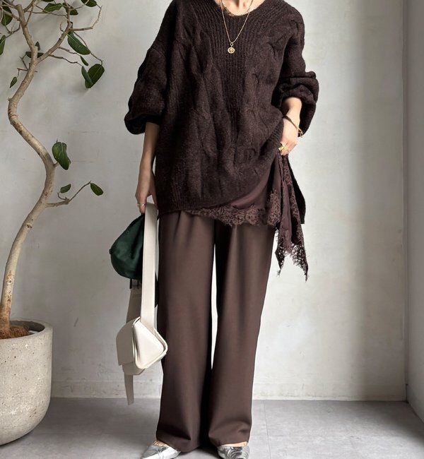  「裏起毛4WAYストレッチパンツ」|チノ|