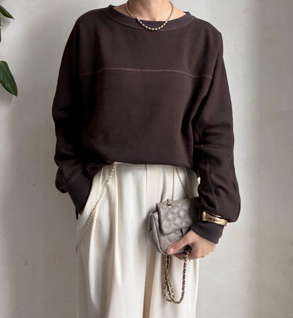  「【インフルエンサーOKOCHI企画】裏毛ナンバリングプルオーバー」|Tシャツ・カットソー|