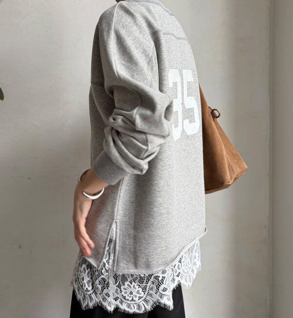  「【インフルエンサーOKOCHI企画】裏毛ナンバリングプルオーバー」|Tシャツ・カットソー|