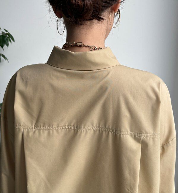  「【WEB限定】レタリング刺繍&times;プリントシャツ」|シャツ・ブラウス|