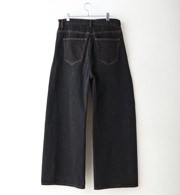  「【WHIMSIC/2サイズ展開/SETUP対応】サイドタックデニムパンツ」|デニム|