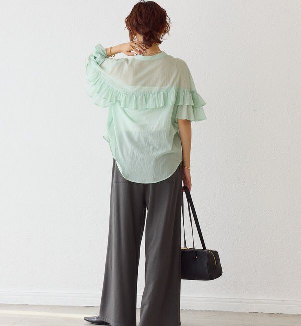  「【MONN.:.(モン)】スウェットワイドパンツ」|その他|