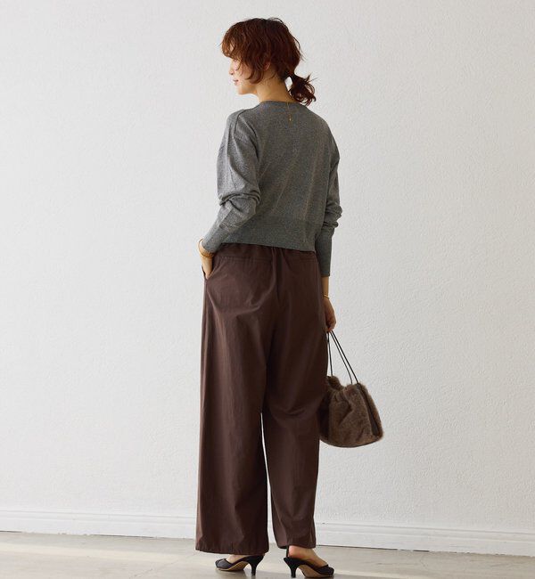  「【大人のこなれ感】ZIPニットカーディガン」|カーディガン|