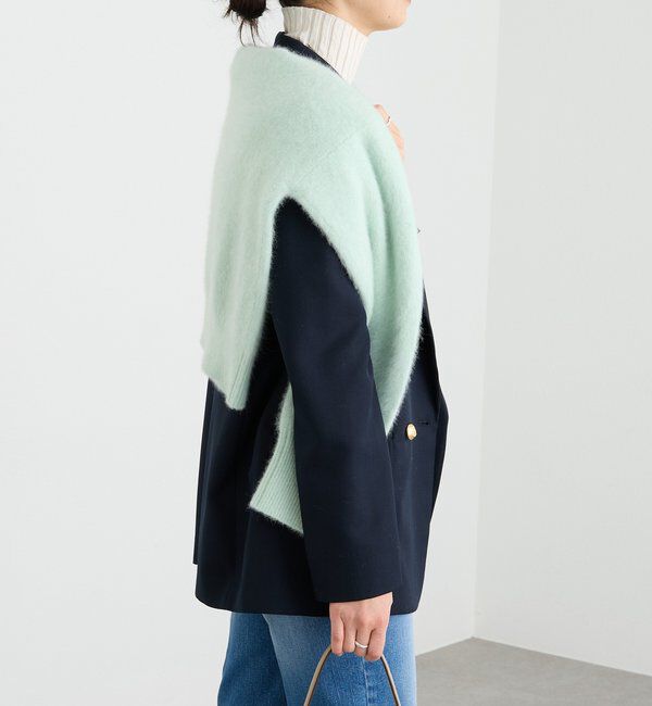  「【軽い着心地】ピーチツイルピークドラペルジャケット」|テーラードジャケット|