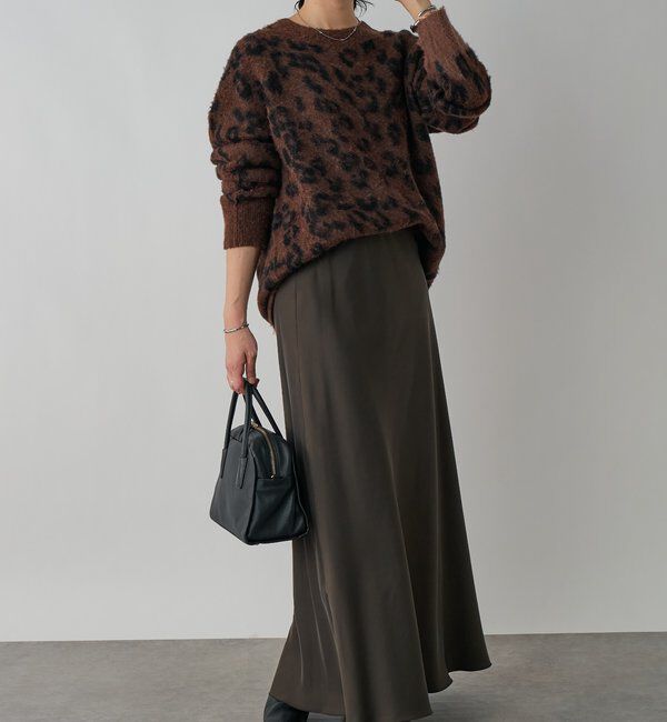  「レオパードシャギーニット」|ニット・セーター|