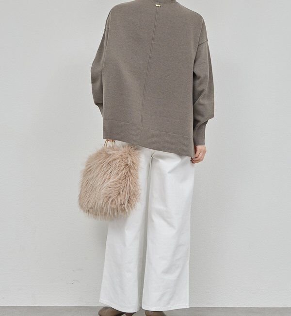  「【手洗い可】【全骨格対応】オーバータートルニット」|ニット・セーター|