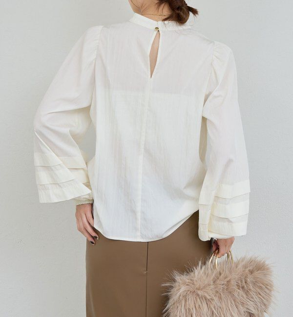  「タックスリーブブラウス」|シャツ・ブラウス|