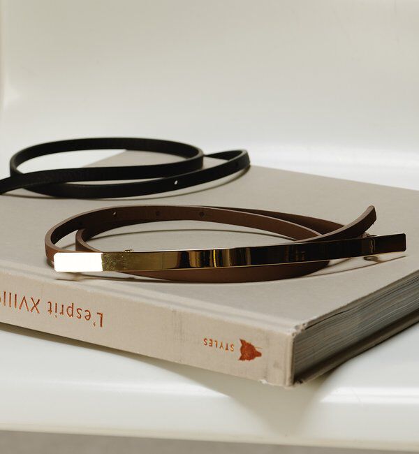  「【25th記念アイテム】ロングプレートBELT」|ベルト|