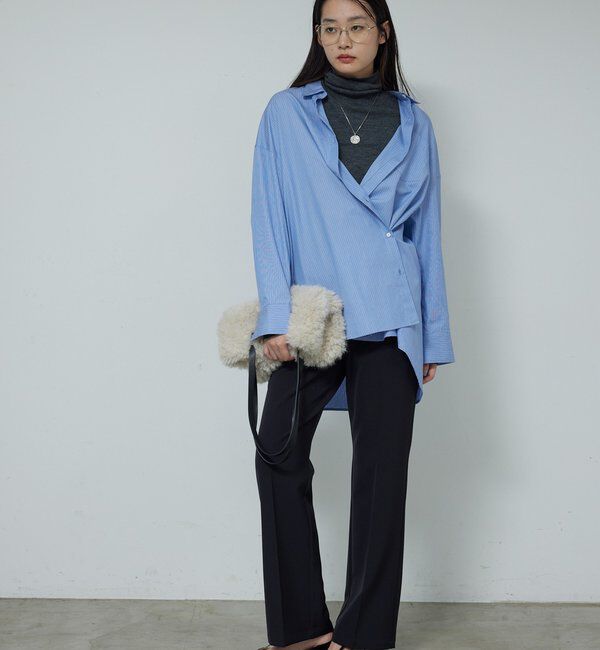  「【2way 】オーバーシャツ」|シャツ・ブラウス|